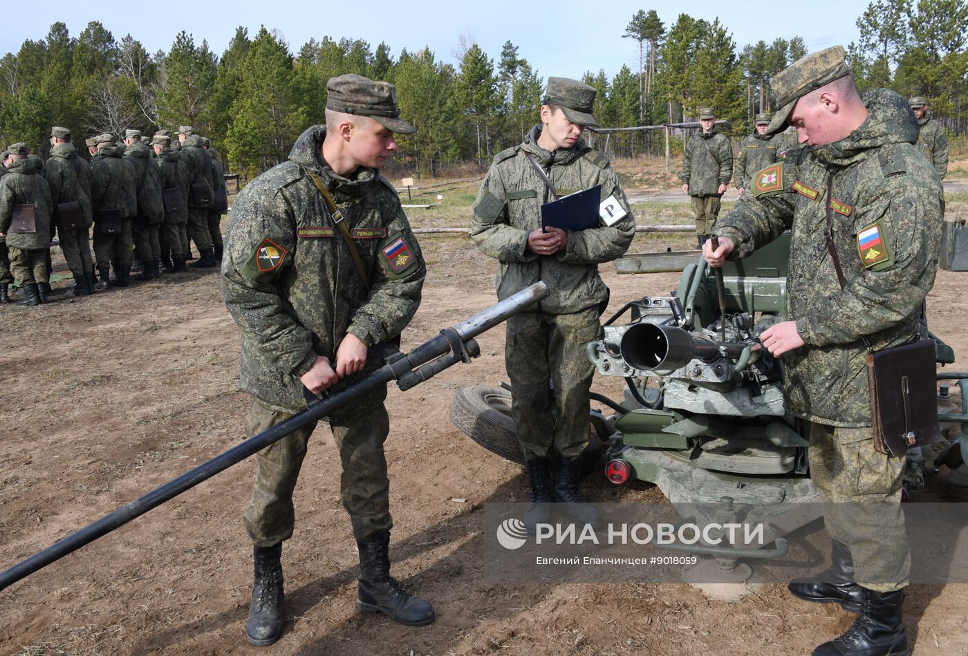 Подготовка военнослужащих в учебном центре Восточного военного округа