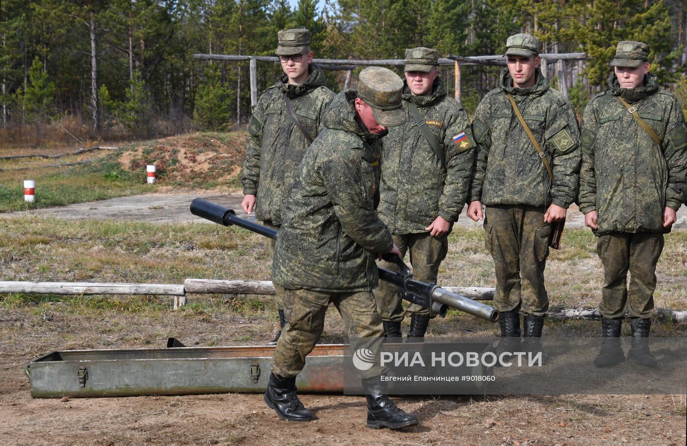 Подготовка военнослужащих в учебном центре Восточного военного округа
