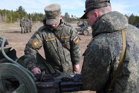 Подготовка военнослужащих в учебном центре Восточного военного округа