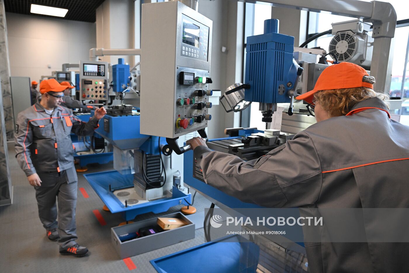 Открытие центра обучения "Профессии будущего"