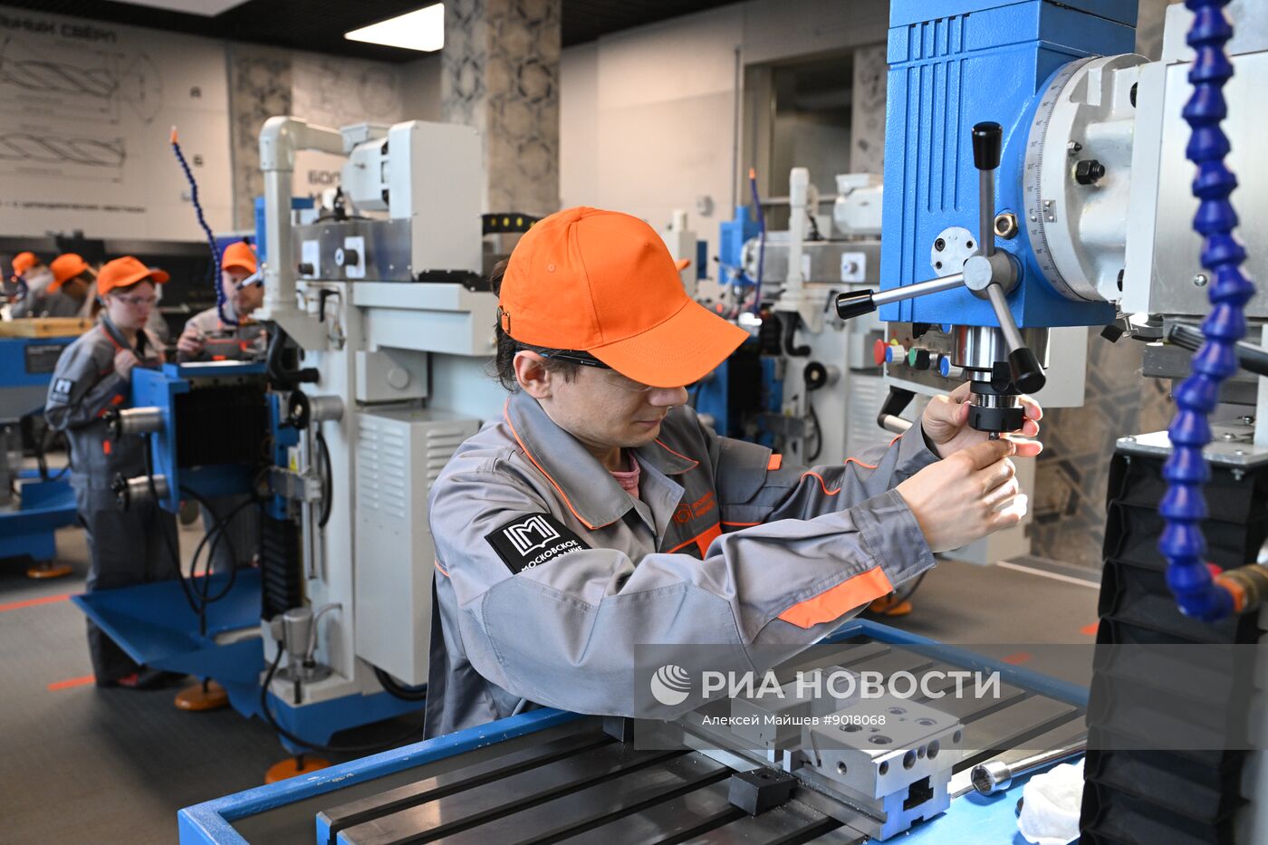 Открытие центра обучения "Профессии будущего"