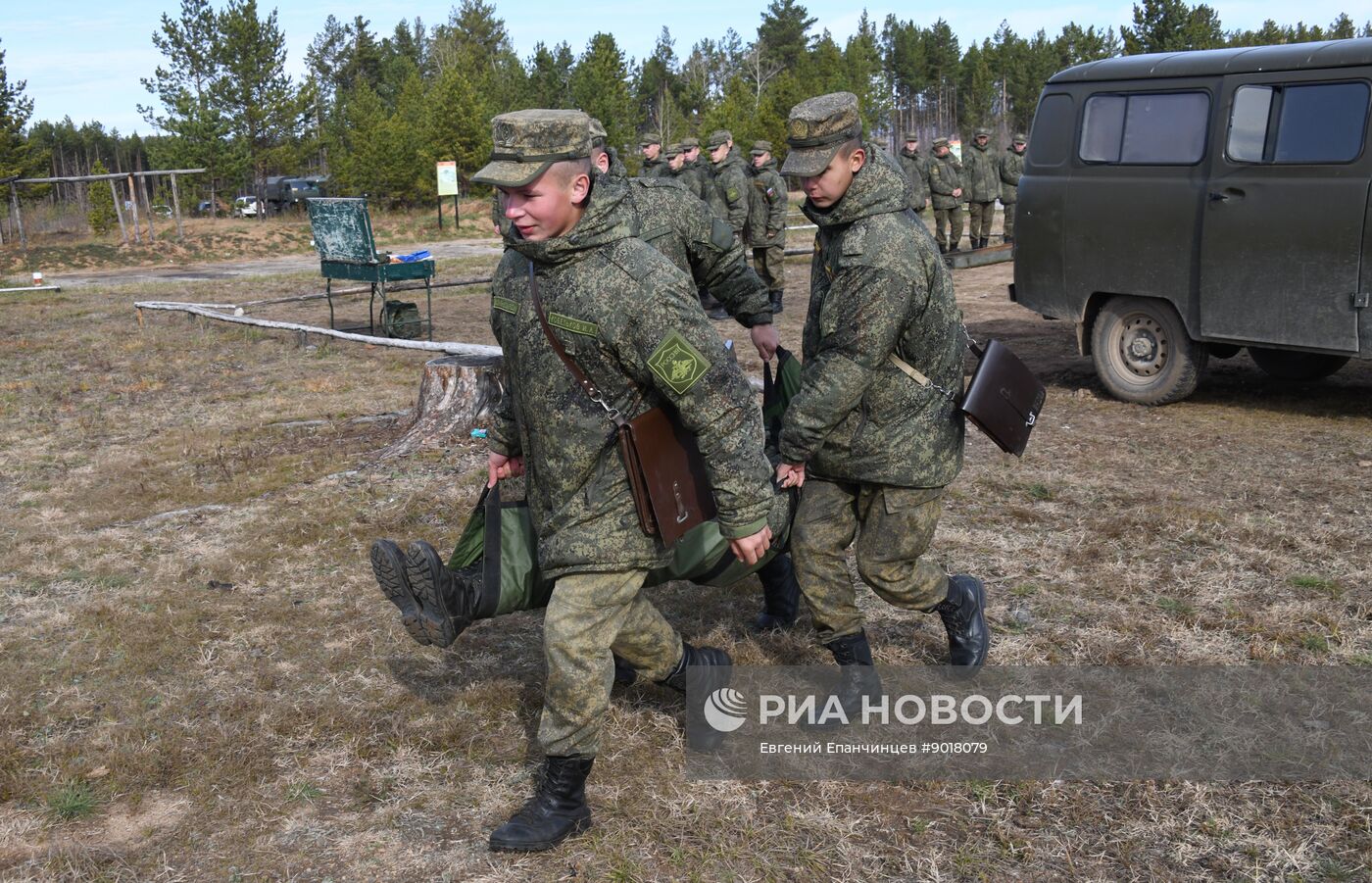 Подготовка военнослужащих в учебном центре Восточного военного округа