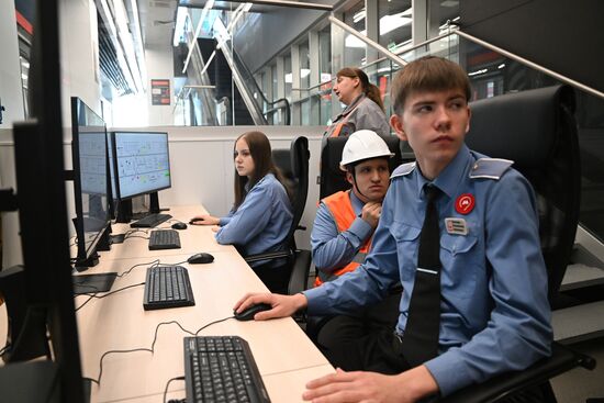 Открытие центра обучения "Профессии будущего"