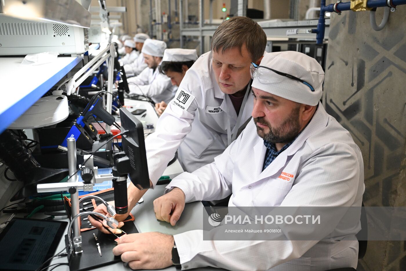 Открытие центра обучения "Профессии будущего"