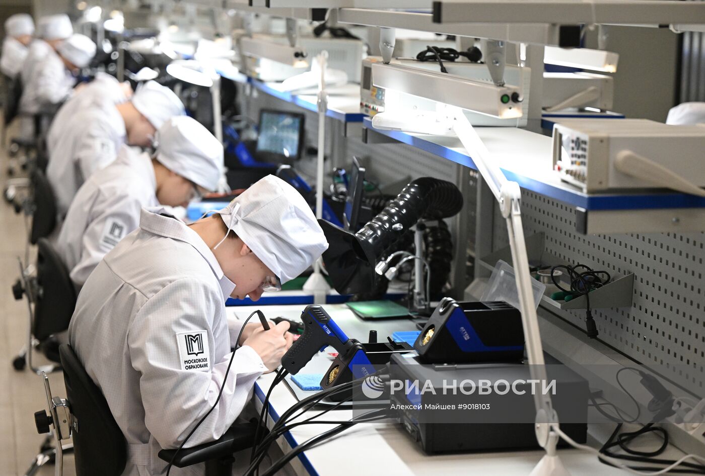 Открытие центра обучения "Профессии будущего"