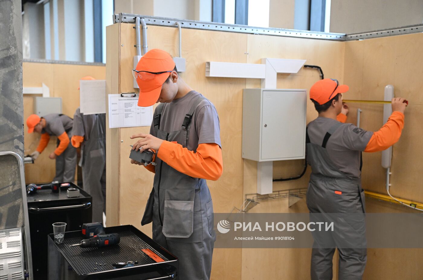 Открытие центра обучения "Профессии будущего"