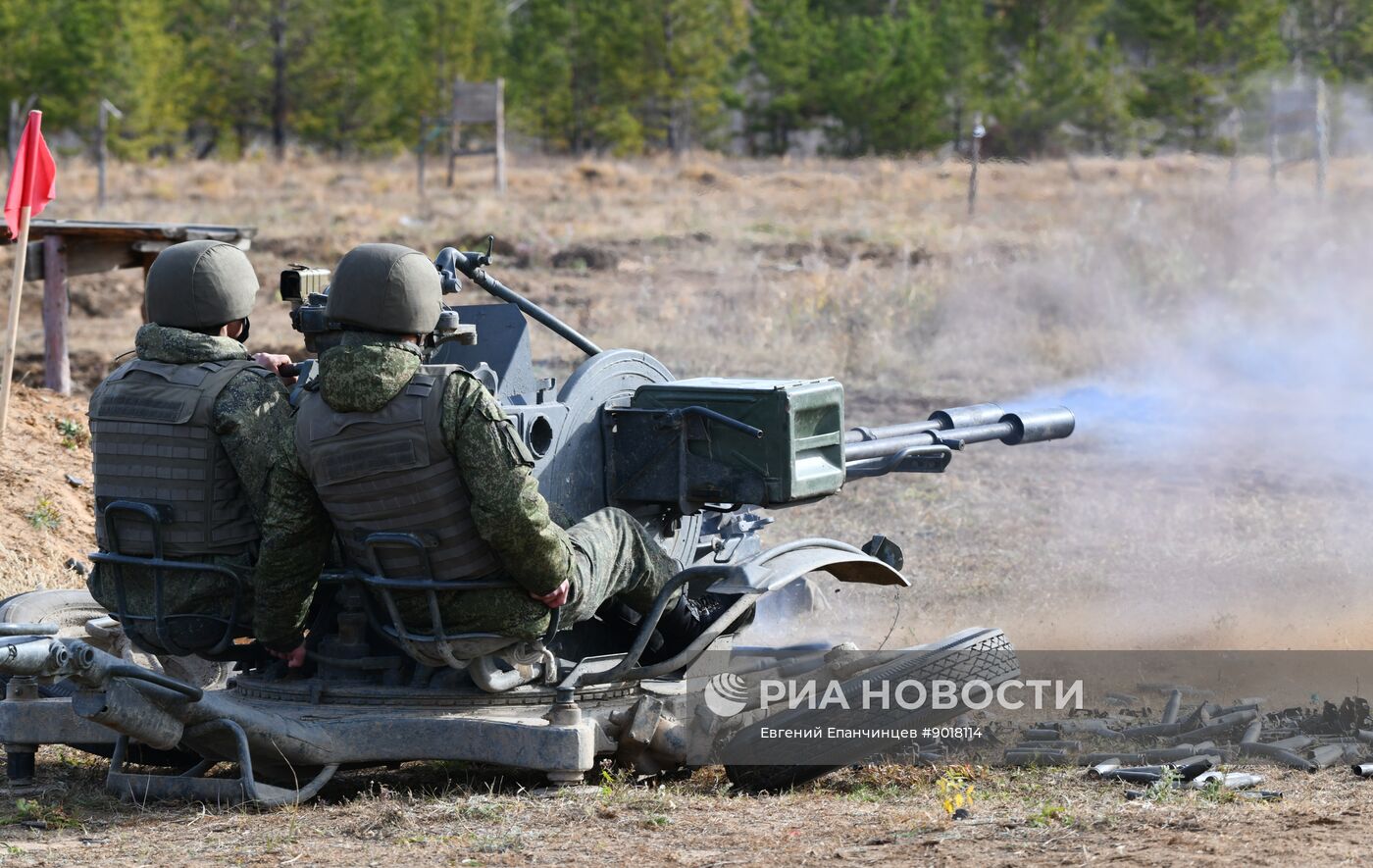Подготовка военнослужащих в учебном центре Восточного военного округа