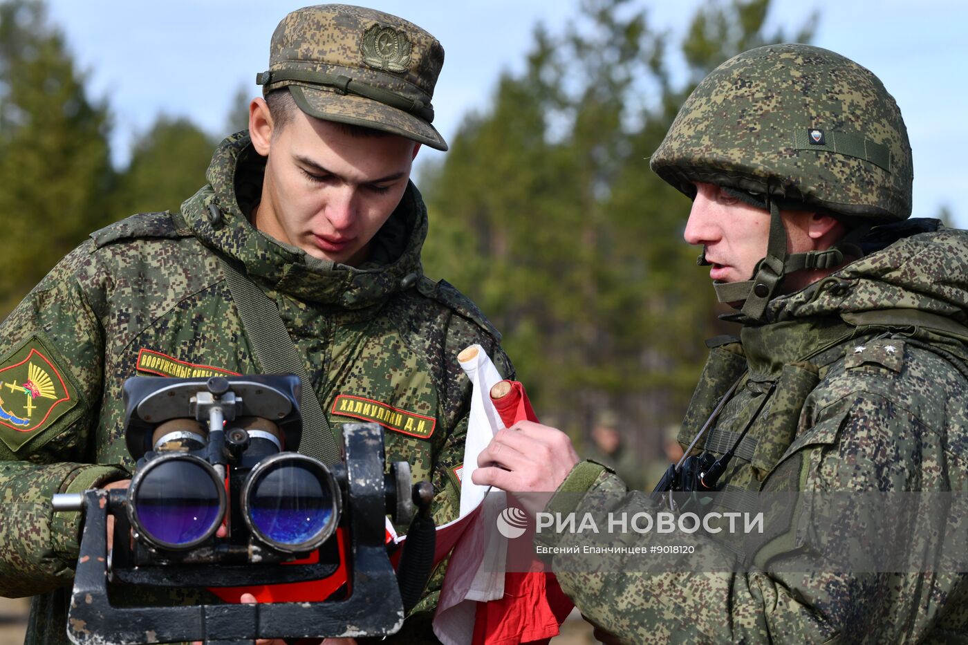 Подготовка военнослужащих в учебном центре Восточного военного округа