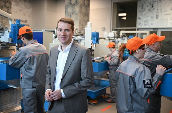 Открытие центра обучения "Профессии будущего"