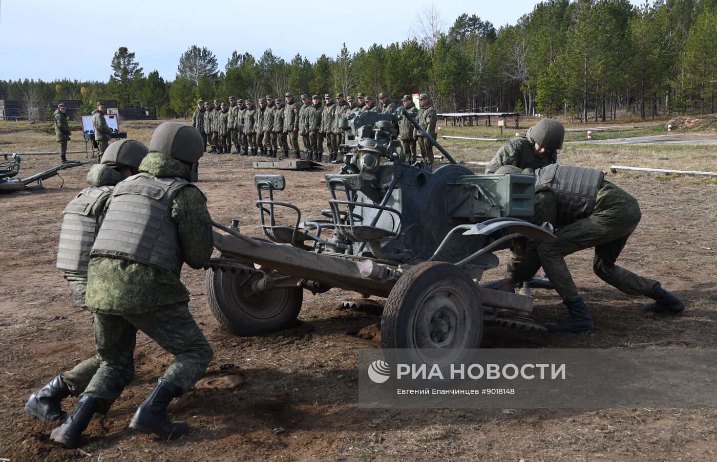 Подготовка военнослужащих в учебном центре Восточного военного округа