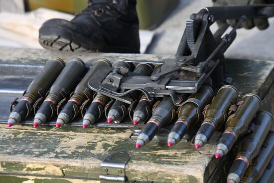 Подготовка военнослужащих в учебном центре Восточного военного округа