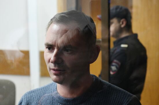 Избрание меры пресечения экс-депутату Мосгордумы М. Круглову