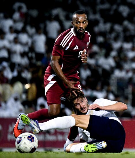 Футбол. Товарищеский матч. Катар - Россия