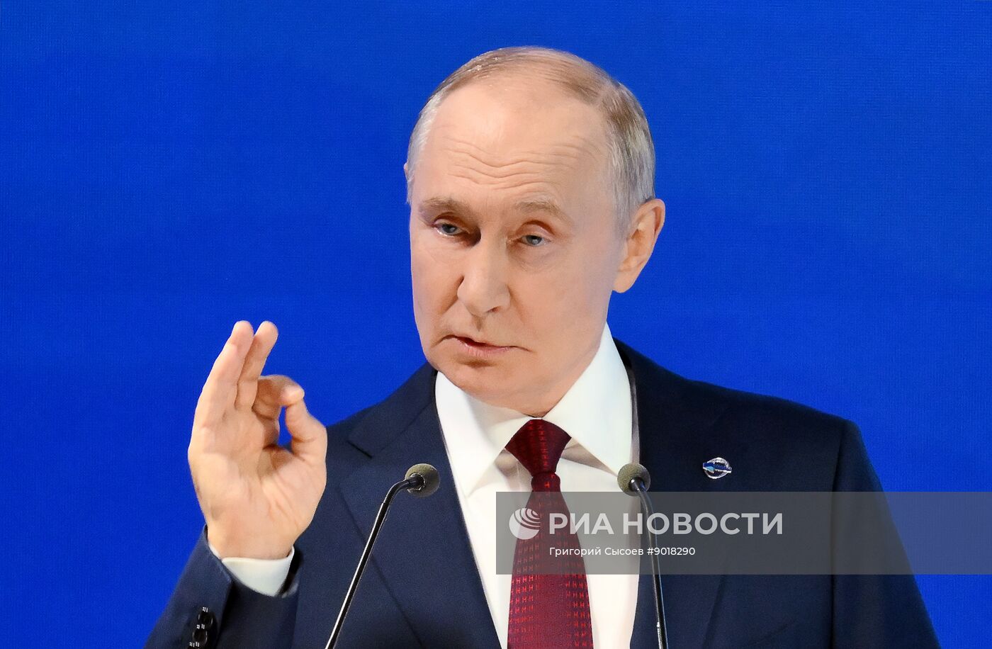 Президент Владимир Путин принял участие в работе дискуссионного клуба "Валдай"