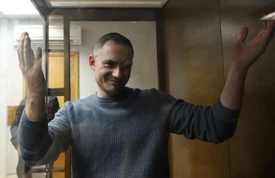 Избрание меры пресечения экс-депутату Мосгордумы М. Круглову