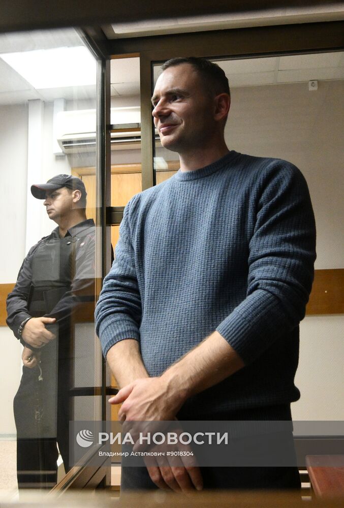 Избрание меры пресечения экс-депутату Мосгордумы М. Круглову