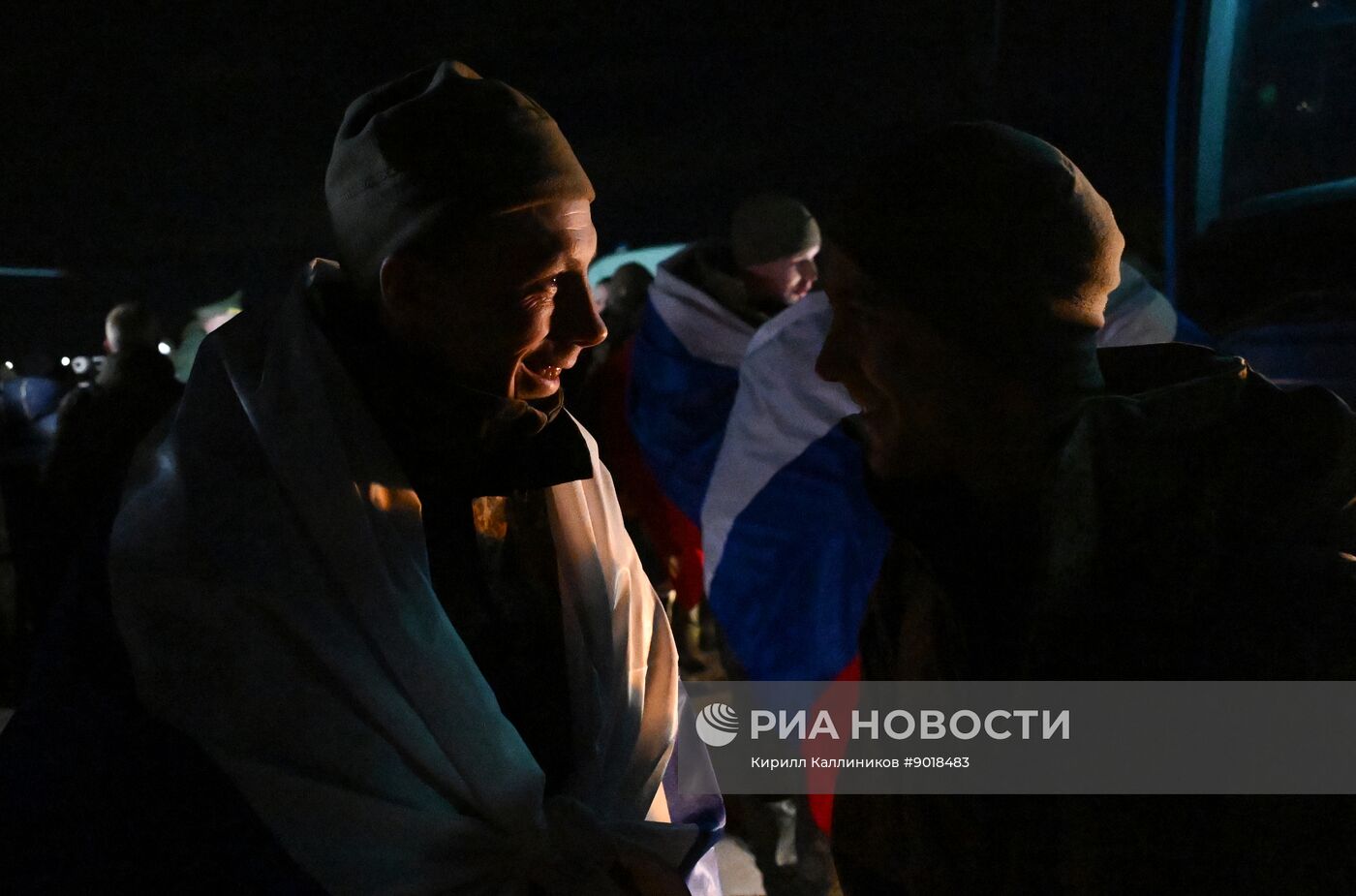 Возвращение из плена российских военных