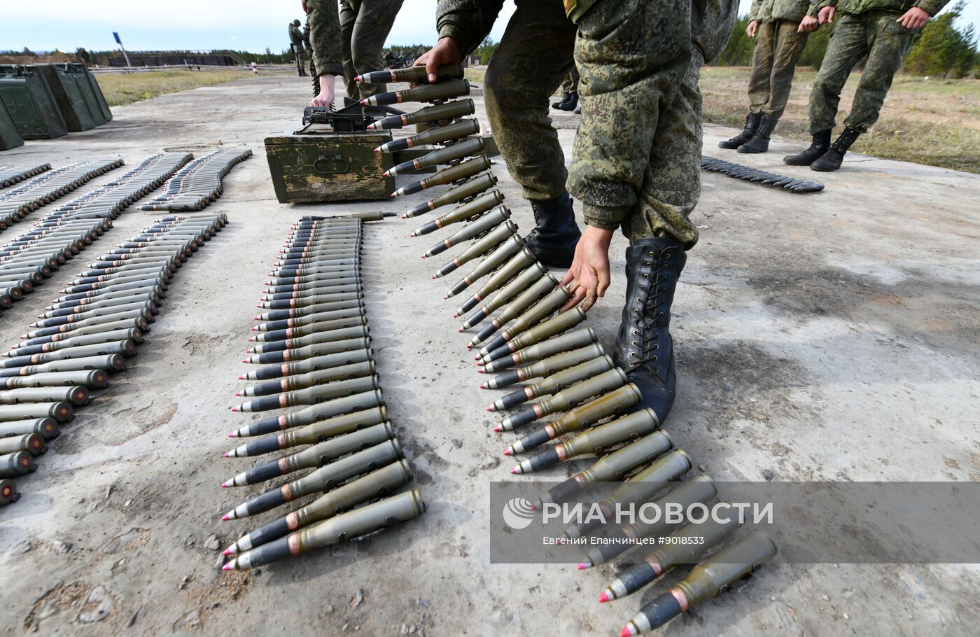 Подготовка военнослужащих в учебном центре Восточного военного округа