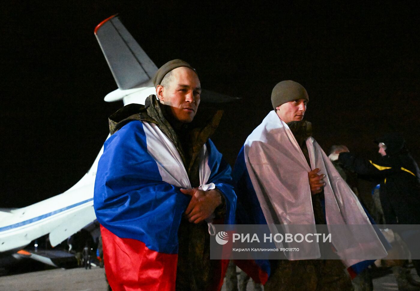 Возвращение из плена российских военных