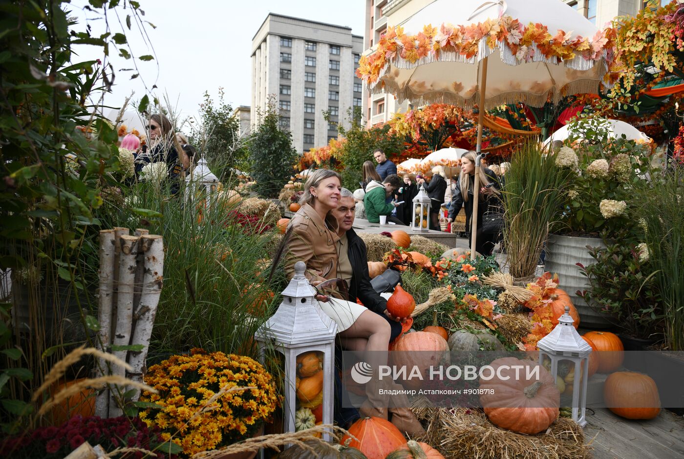 Фестиваль "Московские сезоны" на Манежной площади