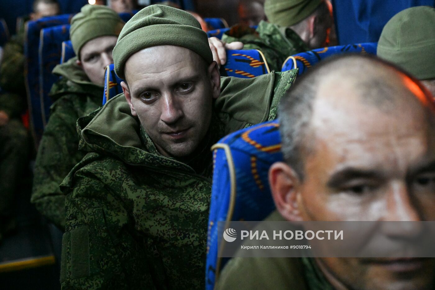 Возвращение из плена российских военных