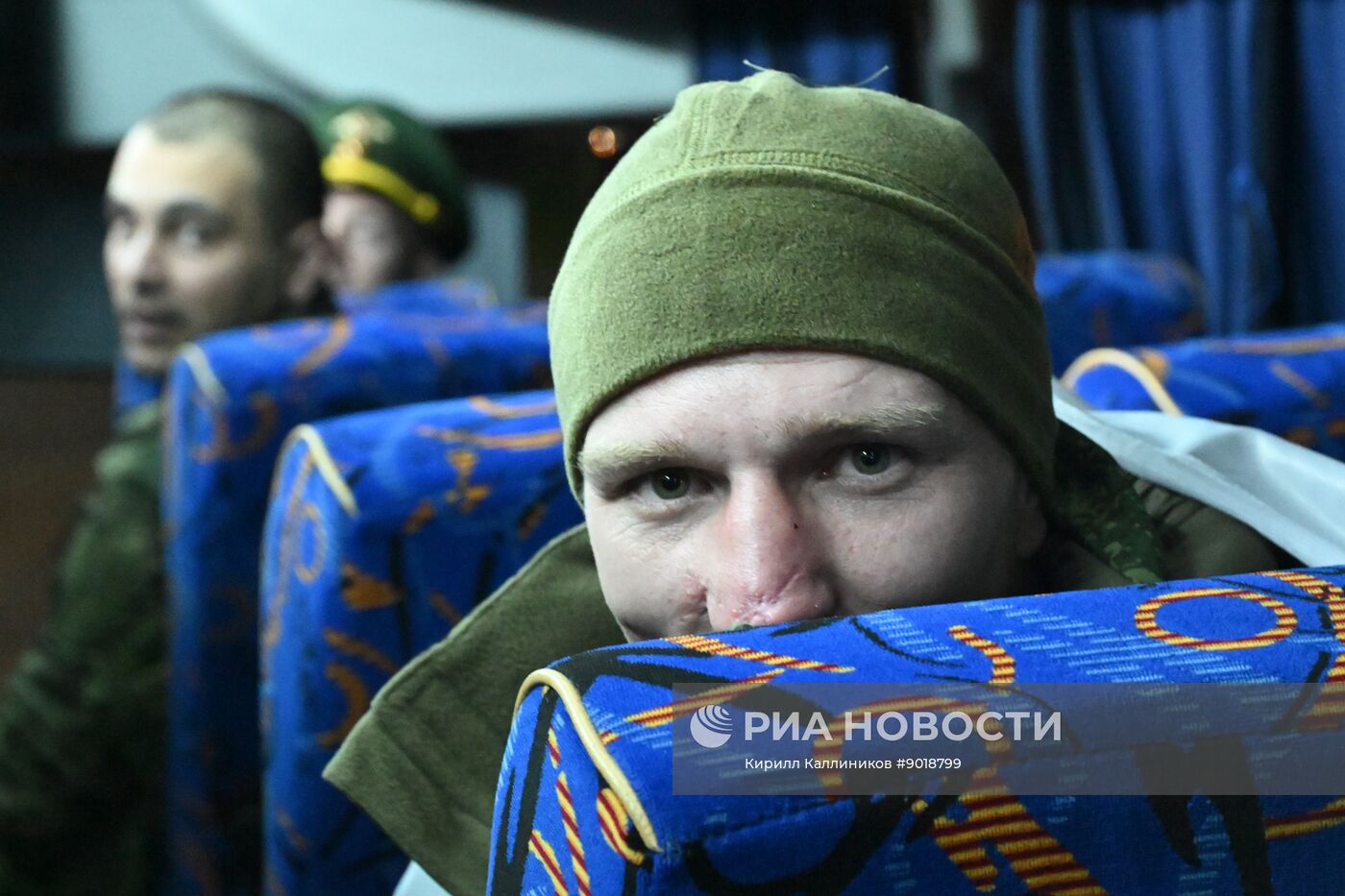 Возвращение из плена российских военных