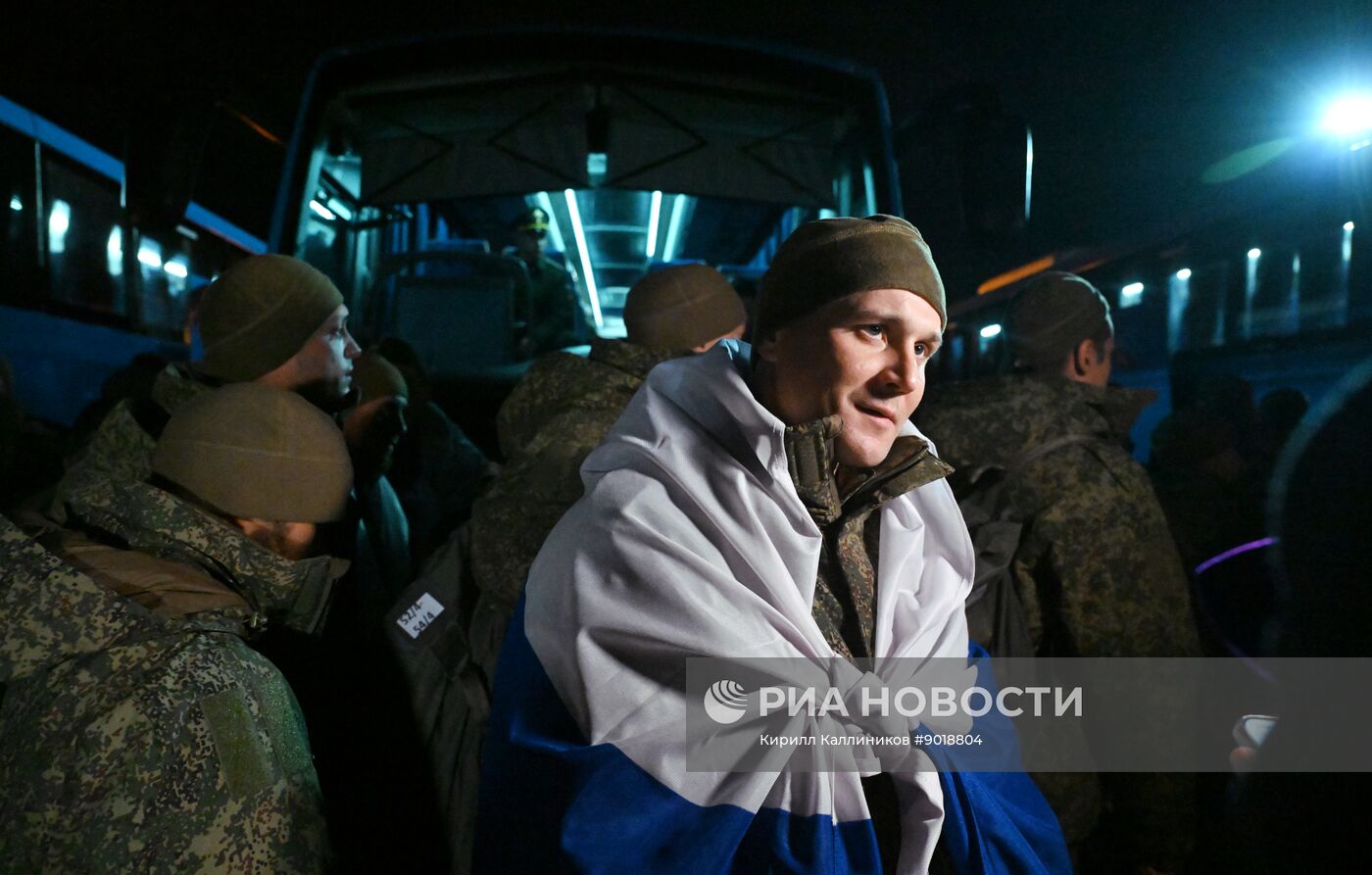 Возвращение из плена российских военных