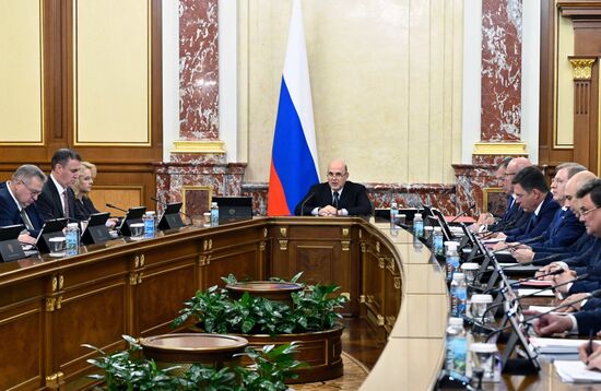 Премьер-министр Михаил Мишустин провел заседание правительства РФ