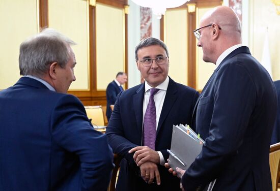 Премьер-министр Михаил Мишустин провел заседание правительства РФ