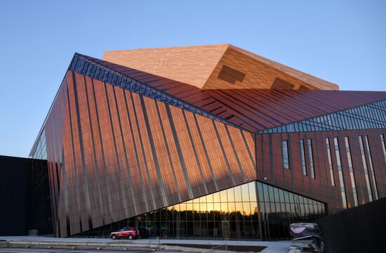 Открытие нового концертного центра в Сириусе