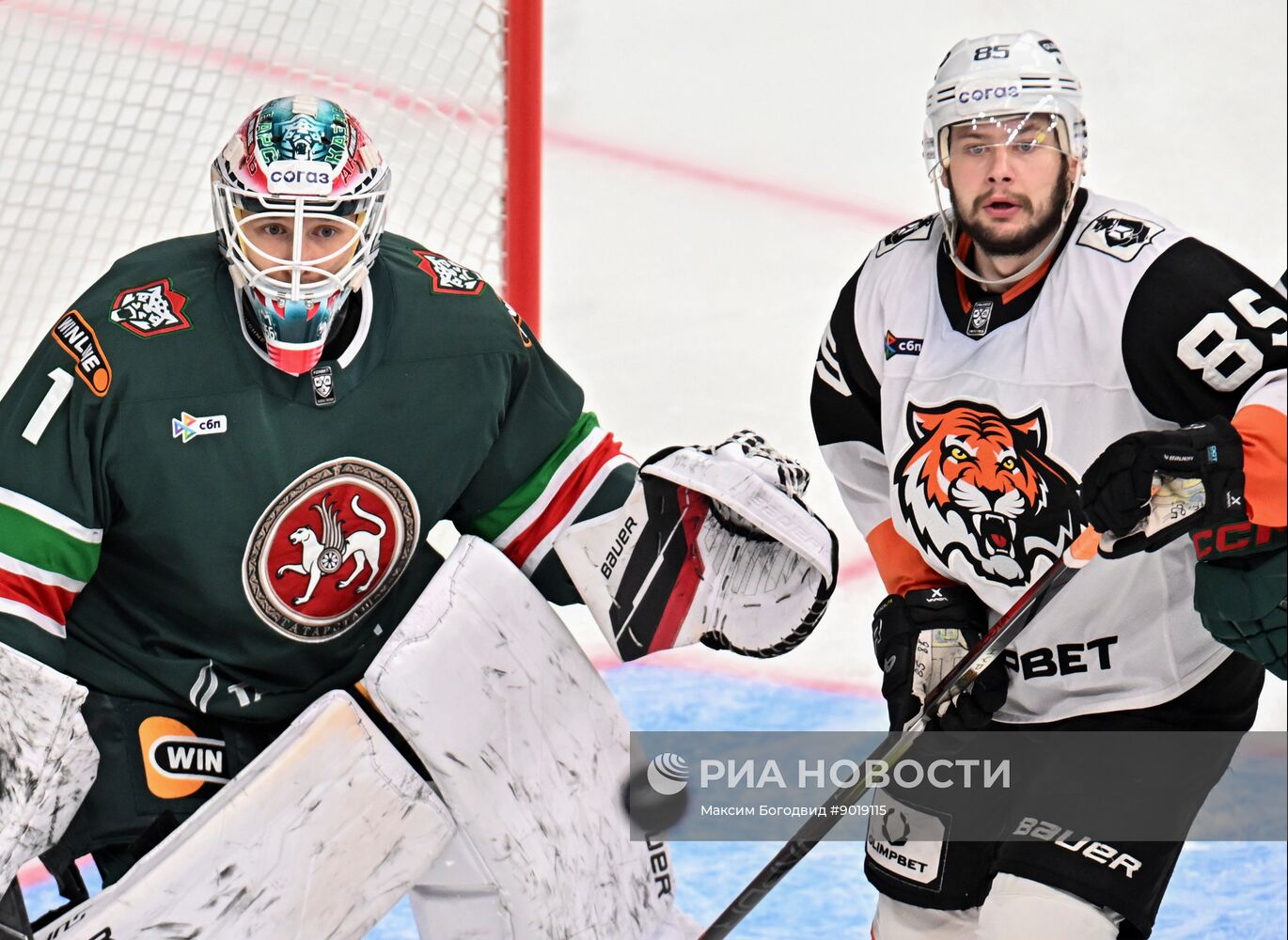Хоккей. КХЛ. "Ак Барс" (Казань) - "Амур" (Хабаровск)