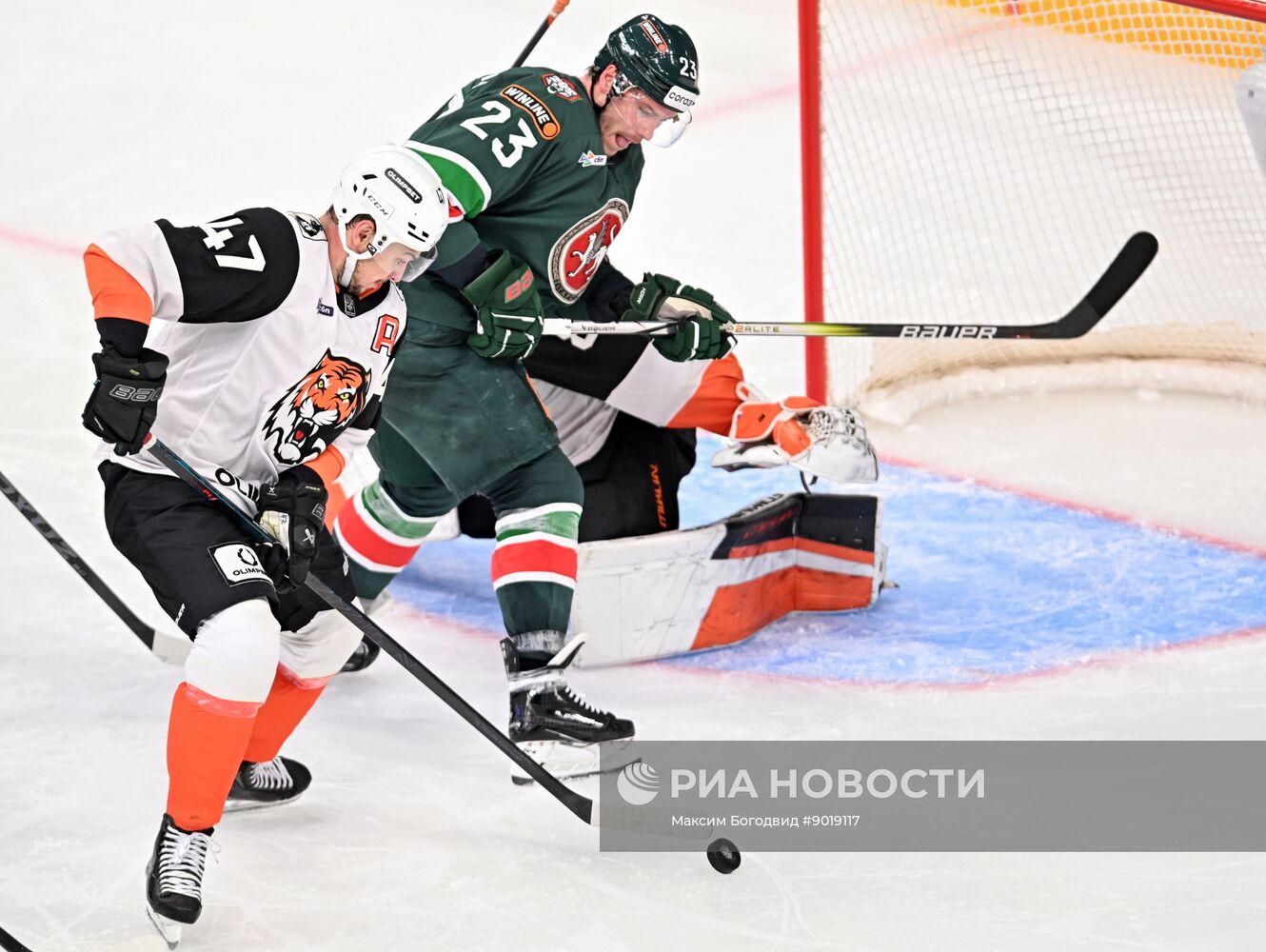 Хоккей. КХЛ. "Ак Барс" (Казань) - "Амур" (Хабаровск)