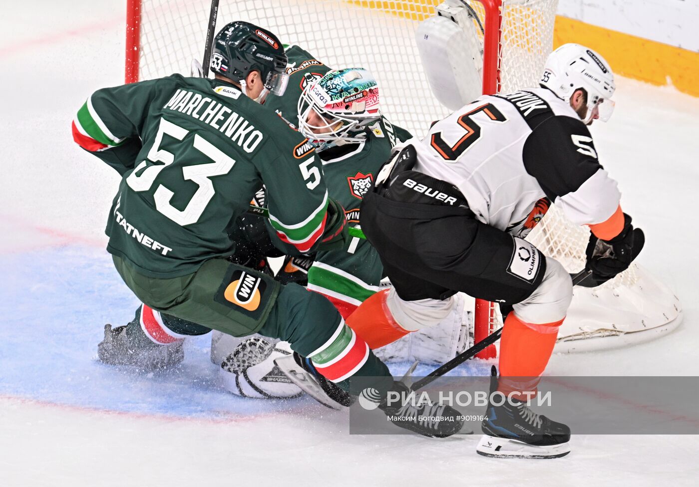 Хоккей. КХЛ. "Ак Барс" (Казань) - "Амур" (Хабаровск)