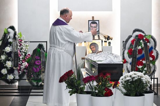 Прощание с писателем А. Бушковым