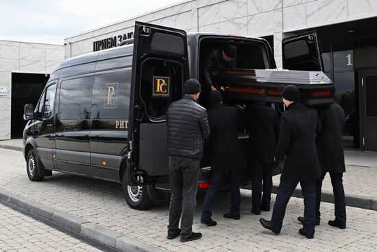 Прощание с писателем А. Бушковым