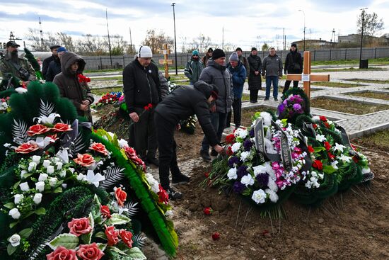 Прощание с писателем А. Бушковым