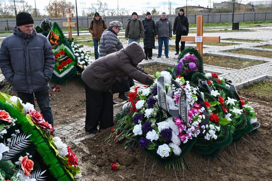 Прощание с писателем А. Бушковым