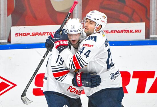 Хоккей. КХЛ. "Спартак" (Москва) - "Металлург" (Магнитогорск)