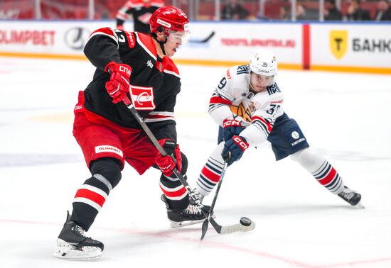 Хоккей. КХЛ. "Спартак" (Москва) - "Металлург" (Магнитогорск)