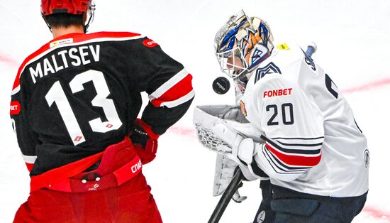 Хоккей. КХЛ. "Спартак" (Москва) - "Металлург" (Магнитогорск)