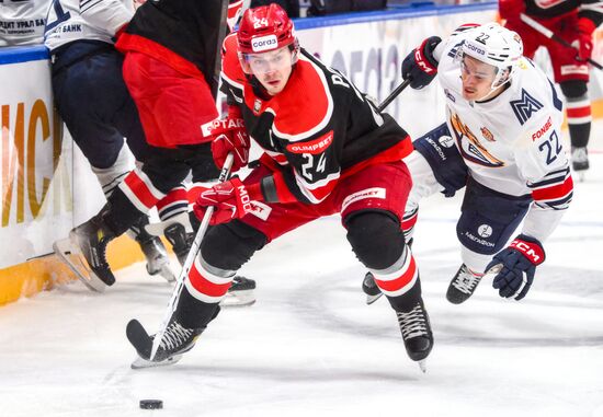 Хоккей. КХЛ. "Спартак" (Москва) - "Металлург" (Магнитогорск)