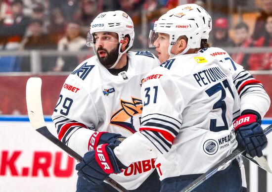 Хоккей. КХЛ. "Спартак" (Москва) - "Металлург" (Магнитогорск)