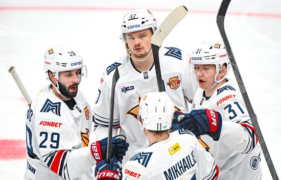 Хоккей. КХЛ. "Спартак" (Москва) - "Металлург" (Магнитогорск)