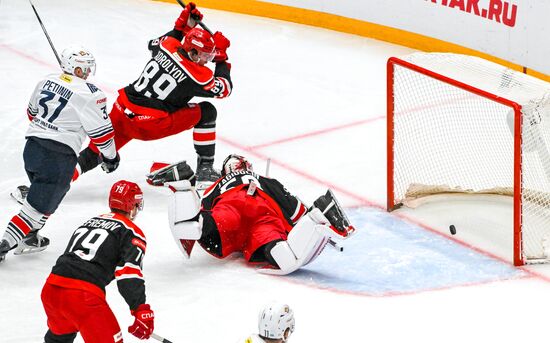 Хоккей. КХЛ. "Спартак" (Москва) - "Металлург" (Магнитогорск)
