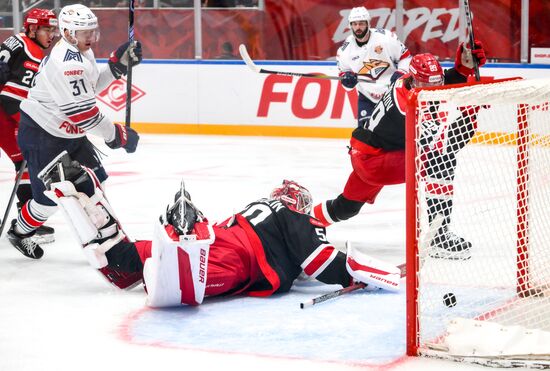 Хоккей. КХЛ. "Спартак" (Москва) - "Металлург" (Магнитогорск)