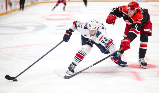 Хоккей. КХЛ. "Спартак" (Москва) - "Металлург" (Магнитогорск)