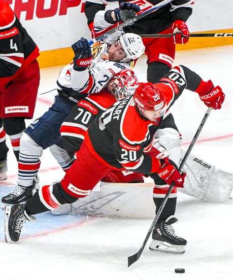 Хоккей. КХЛ. "Спартак" (Москва) - "Металлург" (Магнитогорск)