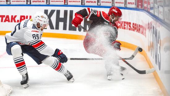 Хоккей. КХЛ. "Спартак" (Москва) - "Металлург" (Магнитогорск)
