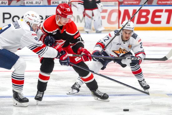 Хоккей. КХЛ. "Спартак" (Москва) - "Металлург" (Магнитогорск)
