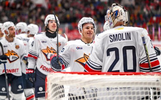 Хоккей. КХЛ. "Спартак" (Москва) - "Металлург" (Магнитогорск)